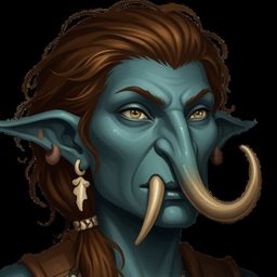 Troll portrait