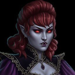 Vampire portrait
